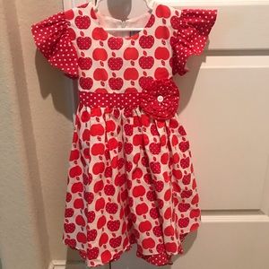 Back to School Apple Dress